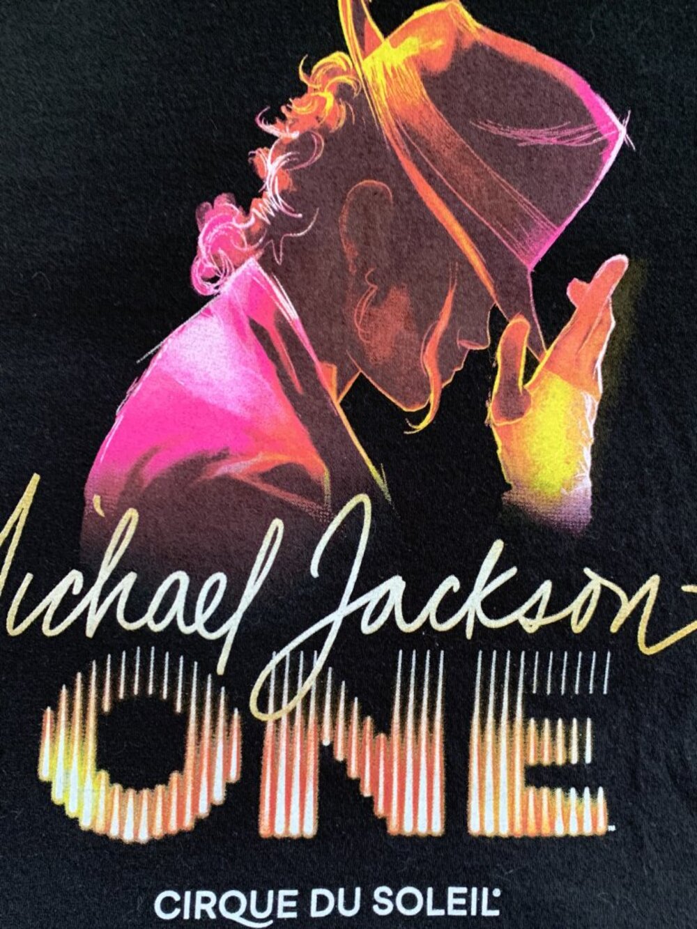 Michael Jackson ONE Cirque du Soleil Las Vegas T-Shirt Size M - Picture 3 of 5